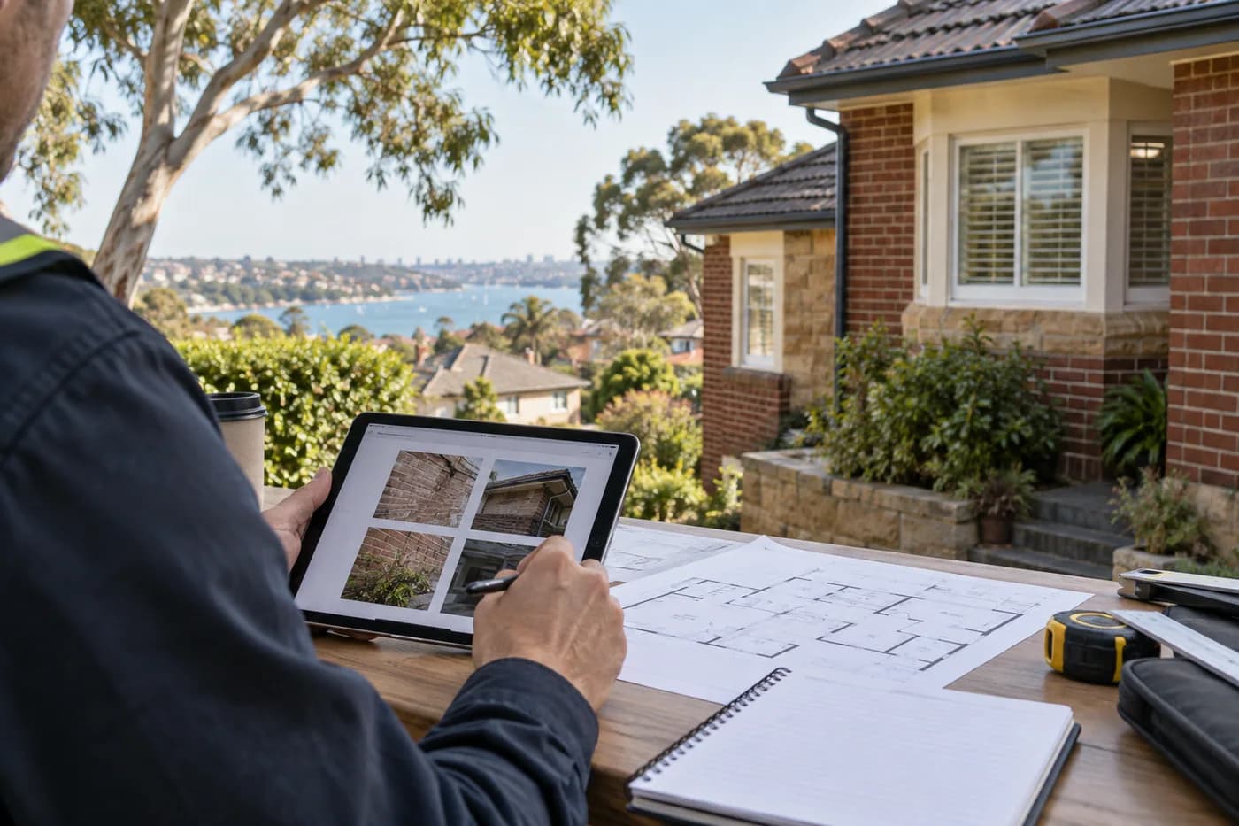 Illustrative inspection and reporting process in Sydney